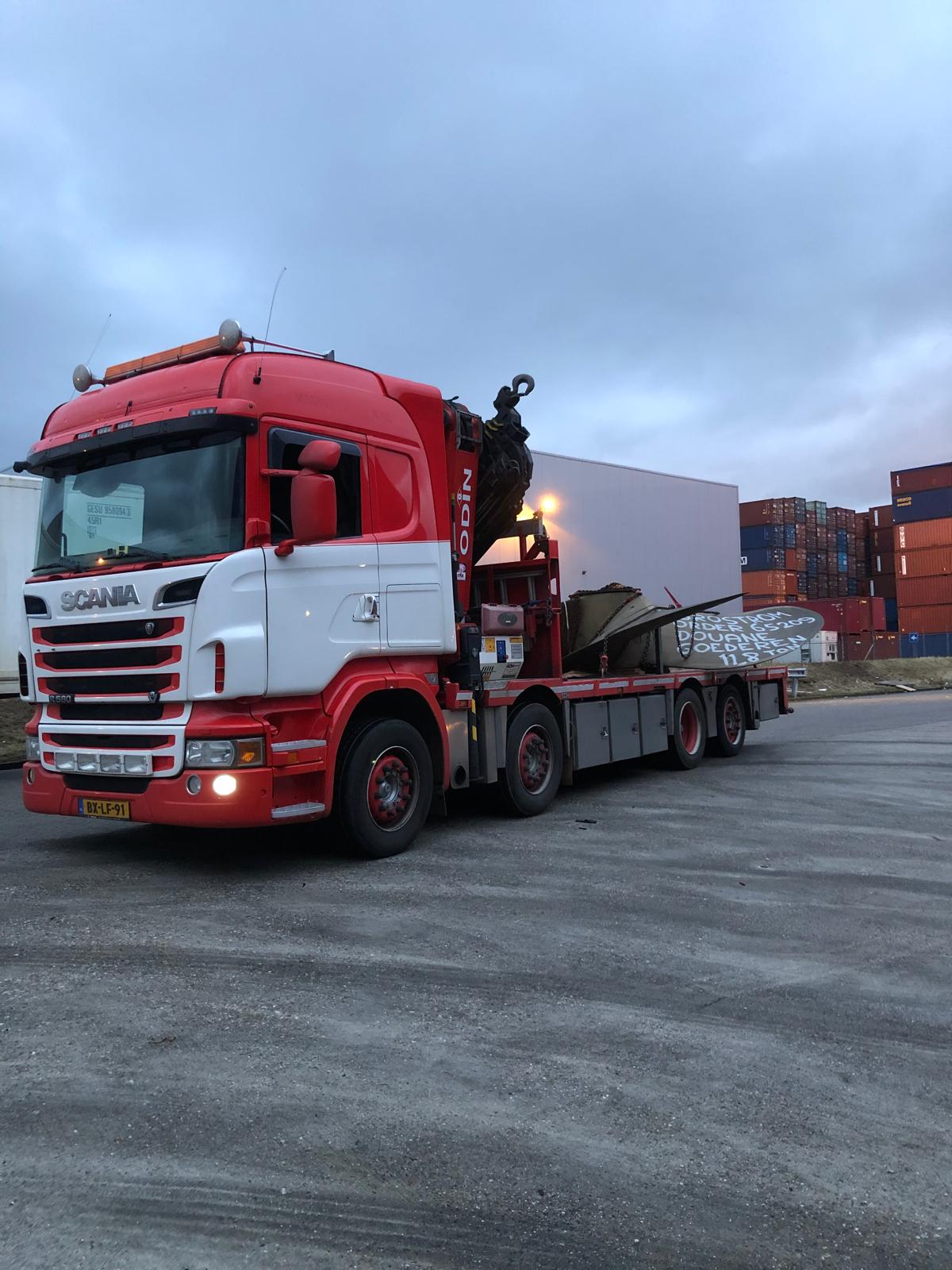 Ontheffing op basis van 2 gestuurde voorassen